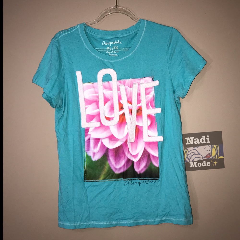 Aeropostale “LOVE” Graphic Top